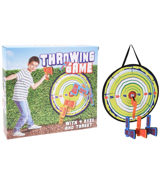 Throwing Game with Target Axes