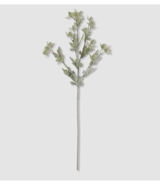 28 Inch Green Thistle Spray