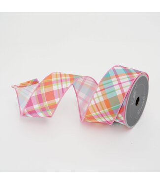Gumdrop Plaid Ribbon