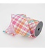 Gumdrop Plaid Ribbon