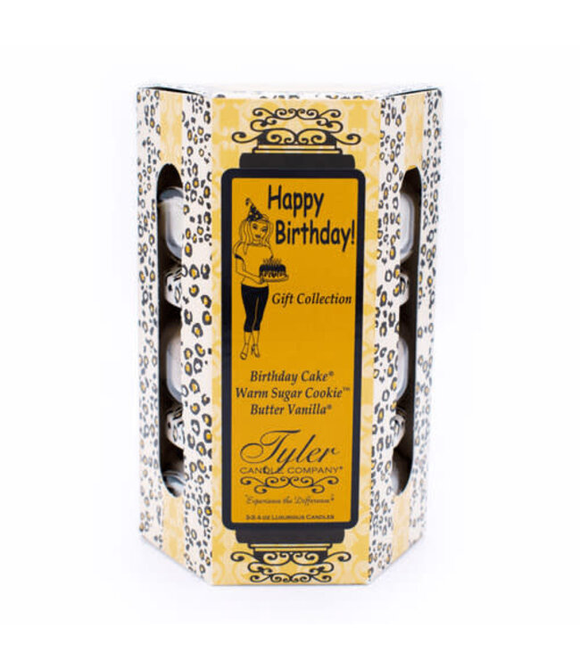 TYLER CANDLES Happy Birthday Gift Collection