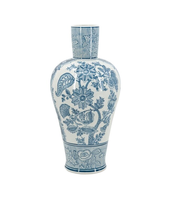 17 Inc Porcelain Flower Vase