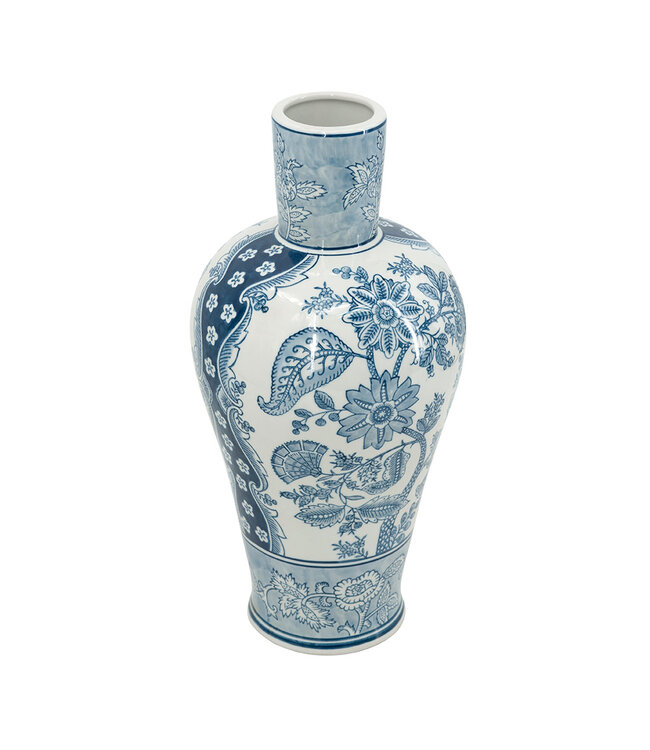 17 Inc Porcelain Flower Vase