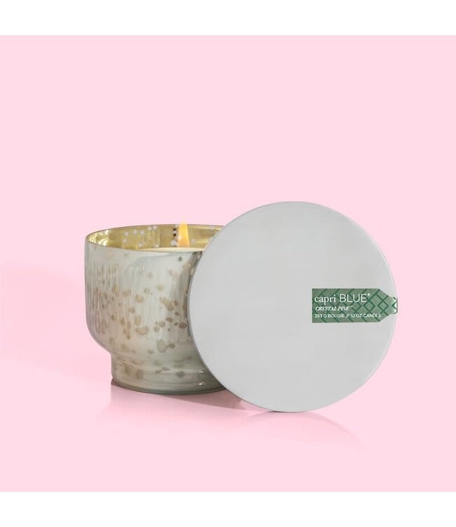 CAPRI BLUE Crystal Pine Holiday Mercury Inverted Jar