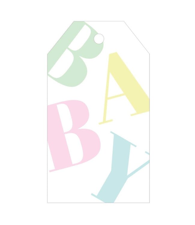 Tossed Baby Classic - Hanging Gift Tag