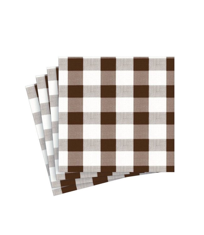 Gingham Chocolate - Napkin Cocktail
