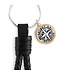Protect & Guide Key Chain - Silver