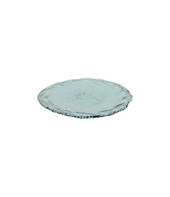 Plate Glass Recycled Dia 38cm