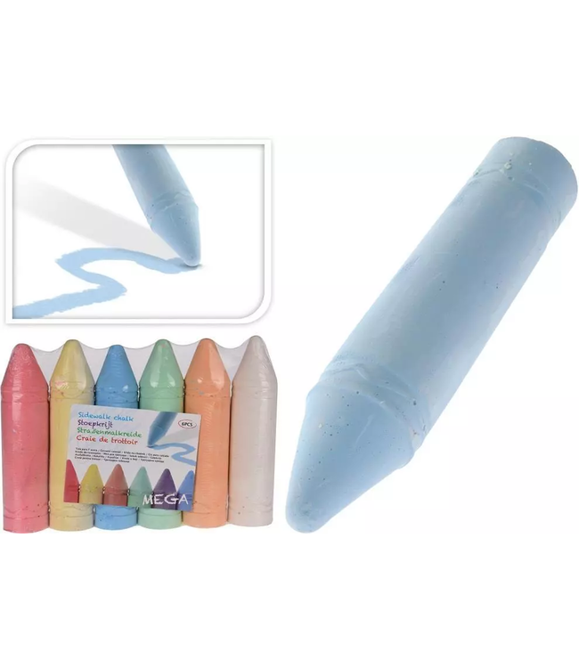 Sidewalk Chalk Mega - Sold as Set