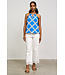 Sanya Crochet Patch Top