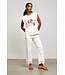 Ivy Sleeveless Graphic Shirt With Embroidery