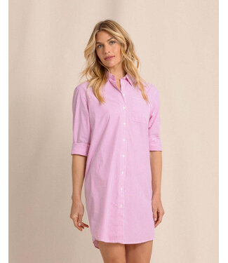Hannah Cam Stripe Poplin Dress