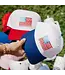 American Flag Two-Toned Hat