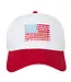 American Flag Two-Toned Hat