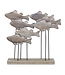 Fish School Wood/Metal