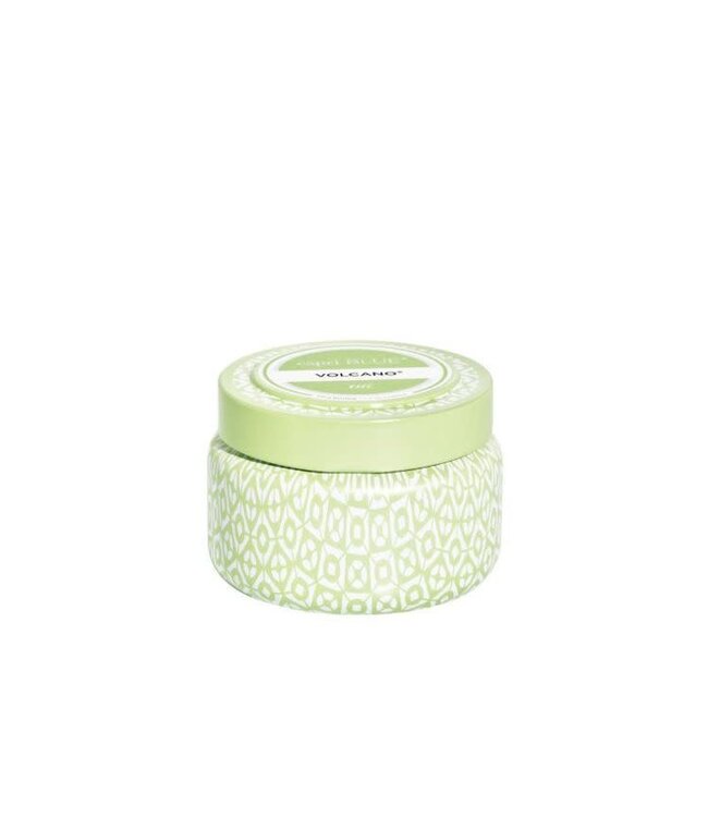 CAPRI BLUE Volcano Iced Matcha Signature Printed Travel Tin, 8.5 Oz