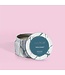 CAPRI BLUE Volcano Modern Marble Printed Travel Tin, 8.5 Oz
