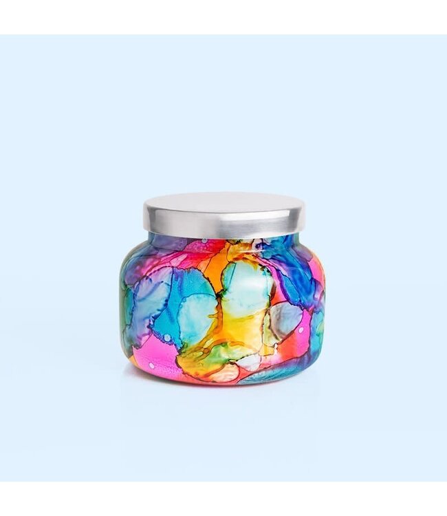 CAPRI BLUE Volcano Signature Rainbow Watercolor Jar, 19 Oz