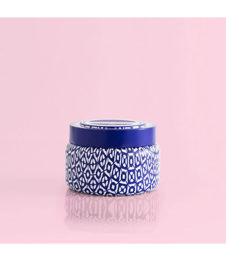 CAPRI BLUE Volcano Printed Travel Tin, 8.5 oz