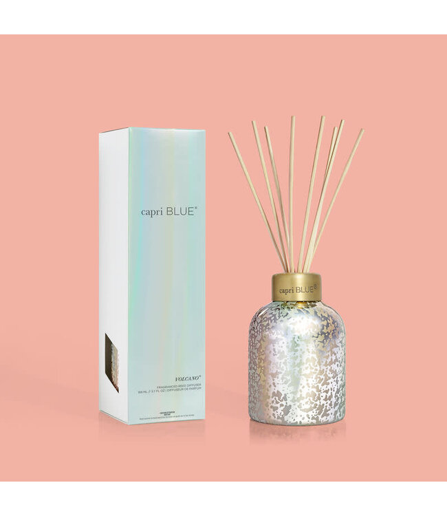CAPRI BLUE Volcano Mercury Iridescent Petite Reed Diffuser, 5.7 fl oz