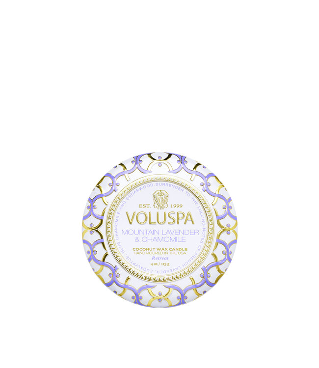 VOLUSPA Mountain Lavender & Chamomile Mini Tin