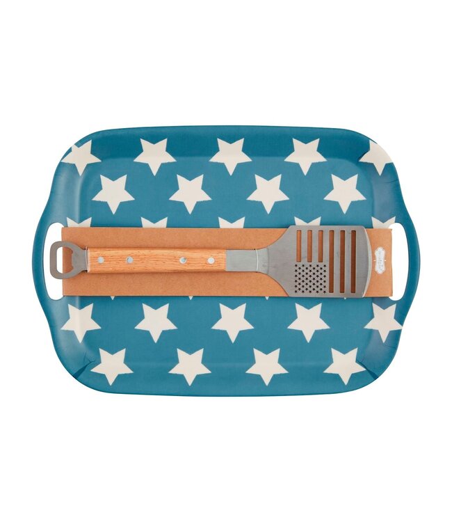 Americana Tray & Spatula Set