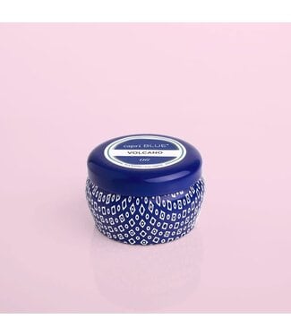 Volcano Signature Blue  Mini Tin Candle