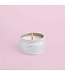 CAPRI BLUE Volcano Signature White  Mini Tin Candle