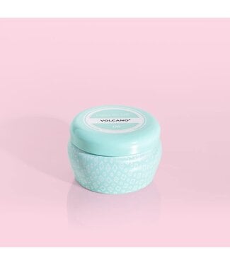 CAPRI BLUE Volcano Signature Aqua Mini Tin Candle