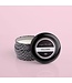 CAPRI BLUE Volcano Signature Black Mini Tin Candle