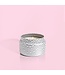 CAPRI BLUE Volcano White Signature  Printed Travel Tin Candle