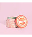 CAPRI BLUE Volcano Tangerine Printed Travel Tin 8.5 oz