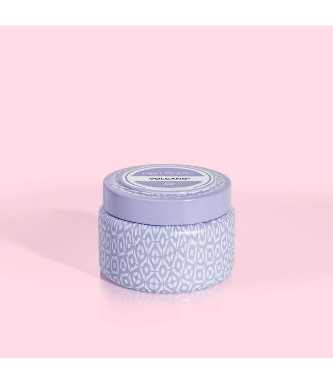 CAPRI BLUE Volcano Digital Lavender Printed Travel Tin, 8.5 oz
