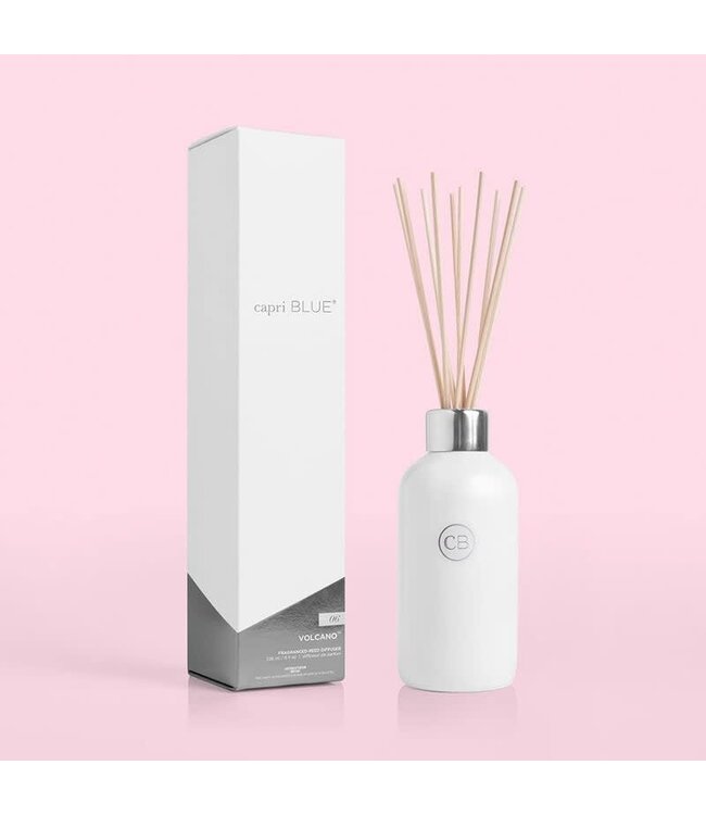 CAPRI BLUE Volcano White Reed Diffuser, 8 fl oz