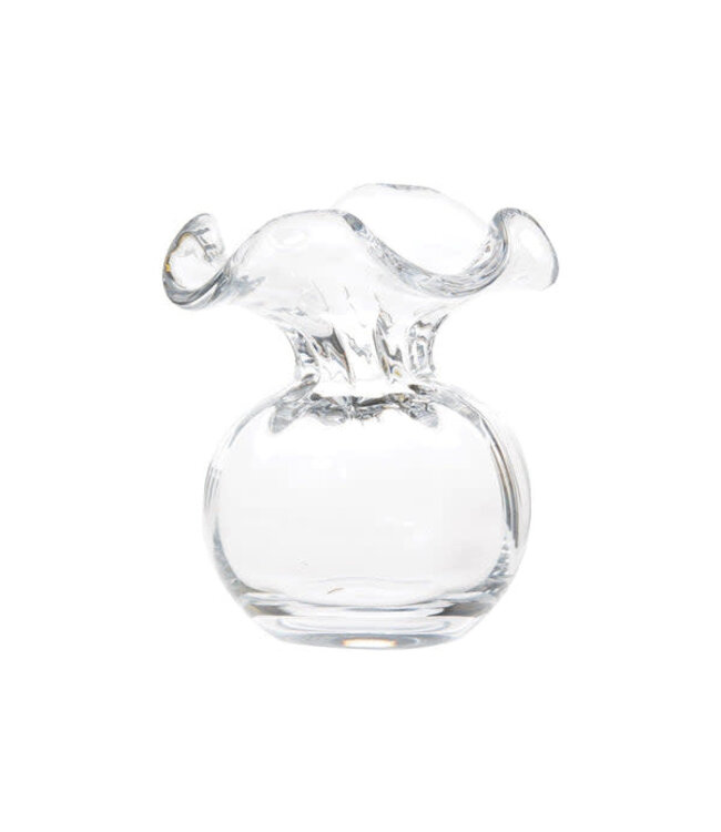 VIETRI Hibiscus Glass Bud Vase