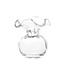 VIETRI Hibiscus Glass Bud Vase