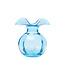 VIETRI Hibiscus Glass Bud Vase