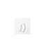 VIETRI Papersoft Gold Monogram Cockail Napkins