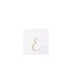 VIETRI Papersoft Gold Monogram Cockail Napkins