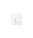 VIETRI Papersoft Gold Monogram Cockail Napkins