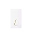 VIETRI Papersoft Napkins Gold Monogram Guest Towels