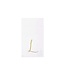 VIETRI Papersoft Napkins Gold Monogram Guest Towels