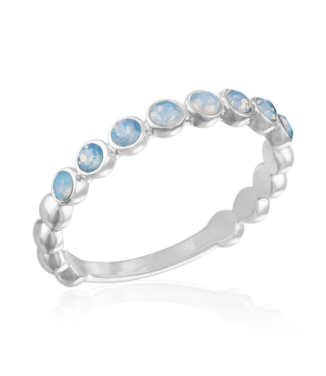 Opalescence Infinity Stack Ring