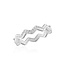 Zig-Zag Infinity Stack Ring