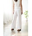 Laura Elastic Waist Wide-Leg Linen Pants
