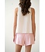 Lilliana Striped Adjustable Tie Waist Shorts