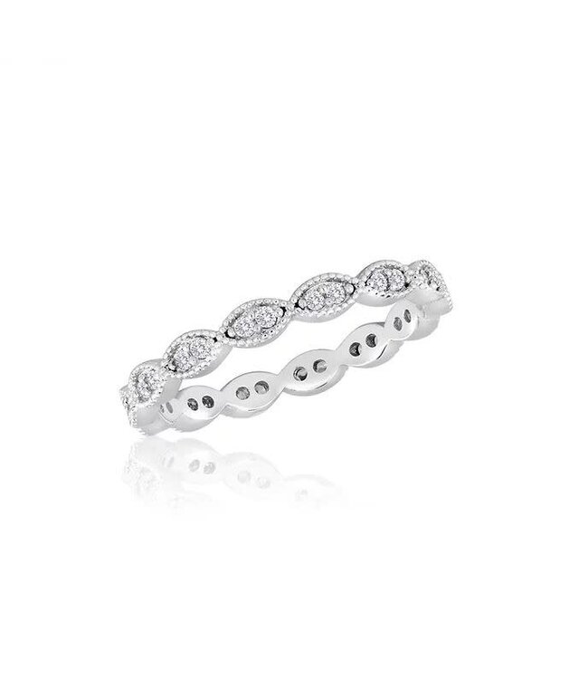 Endless Oval Stack Ring