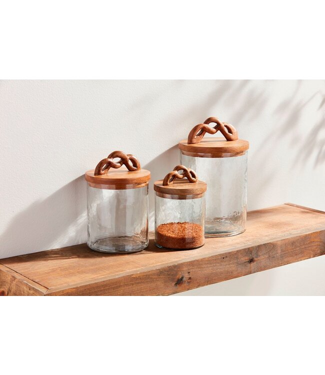 Twisted Handle Canister