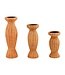 Resin Woven Candlesticks