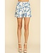 Zoe Printed High Waisted Shorts